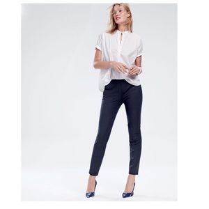J.Crew Martie slim crop pant in stretch wool